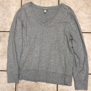 Gray sweater